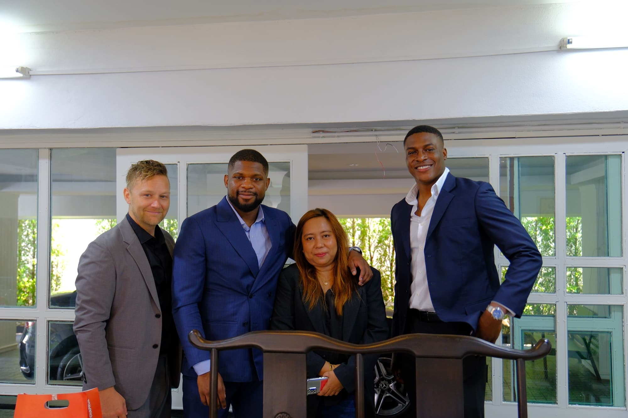 The RQ | Opsian and RoomQuest team on-site