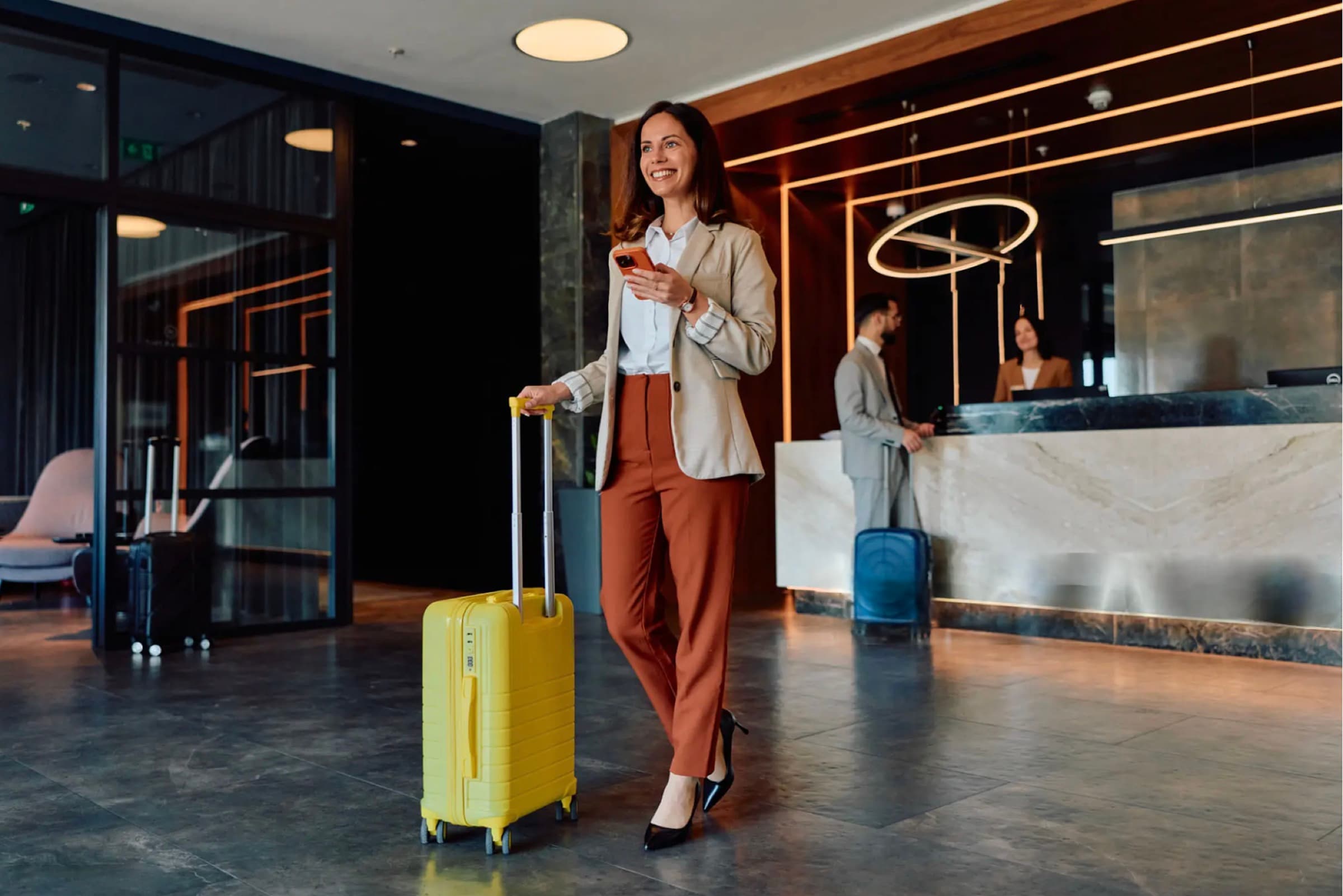 Opsian leadership with eLong hospitality technology partner