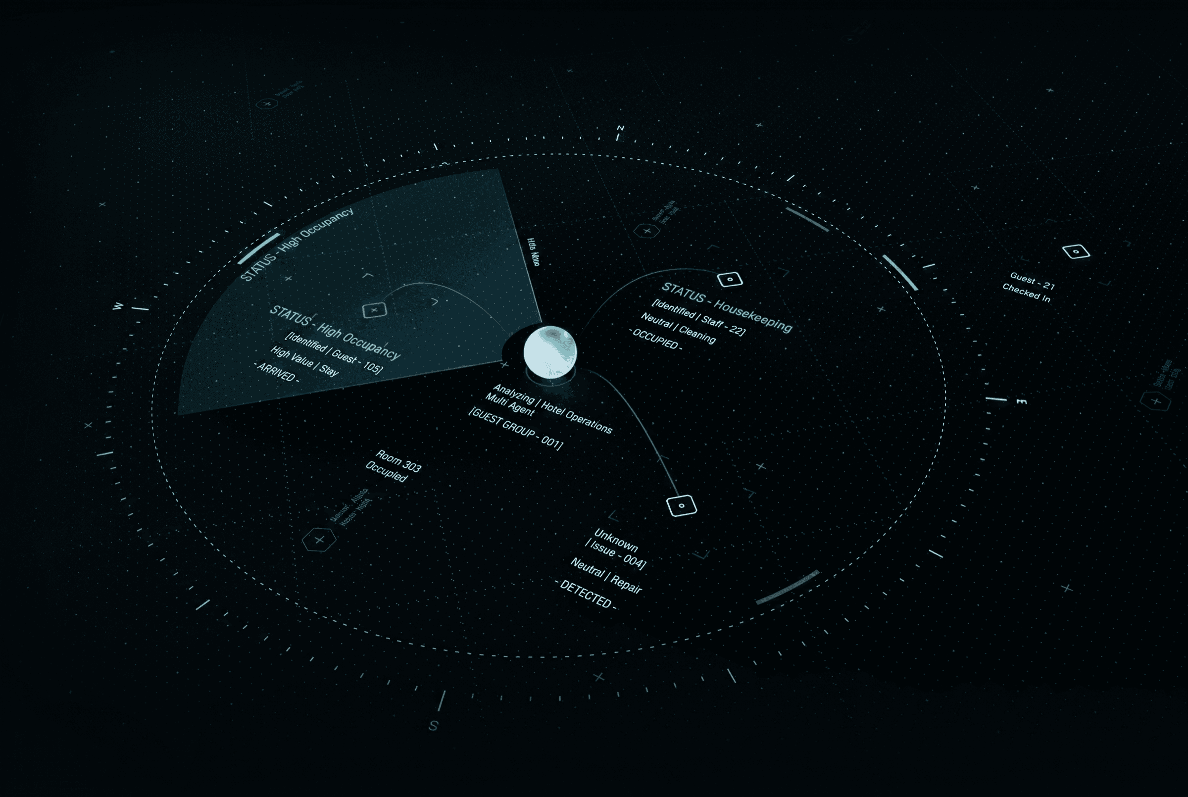 Opsian AI agent surface — second view